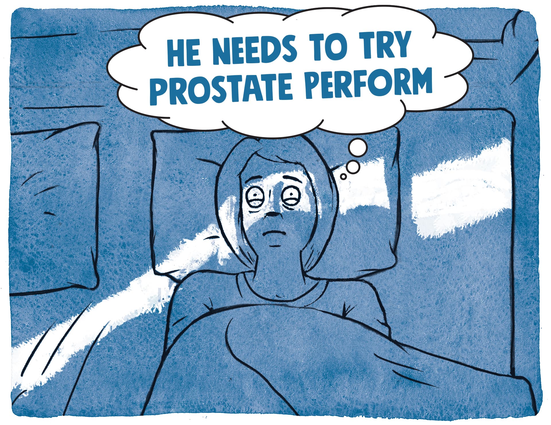 Don't let prostate problems wake you both up at night